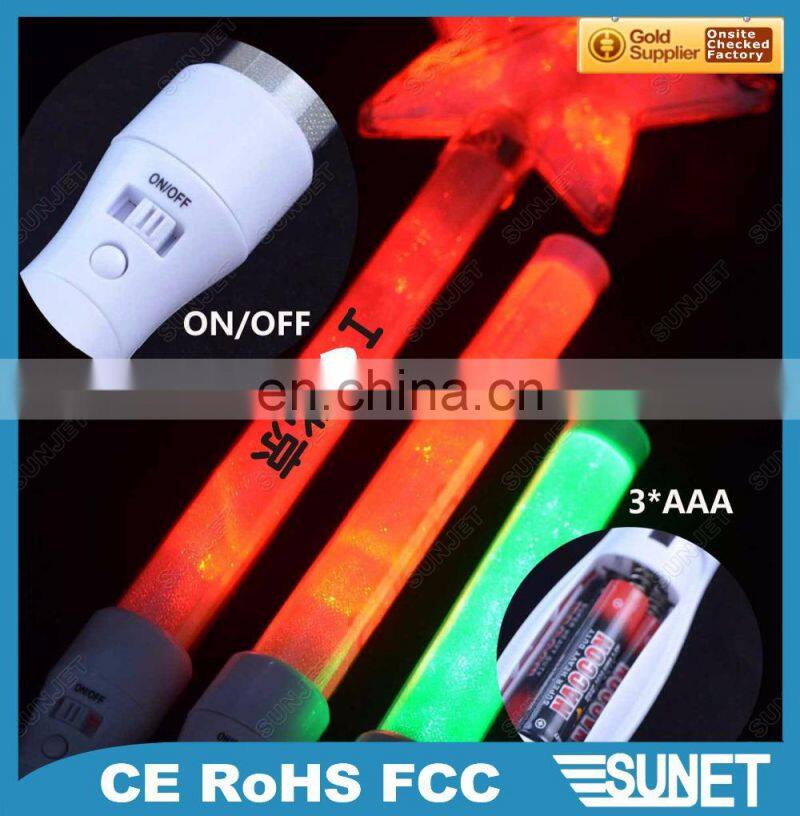 new products for easter 2018 light stick concert remote controlled glow stick led flower i wand