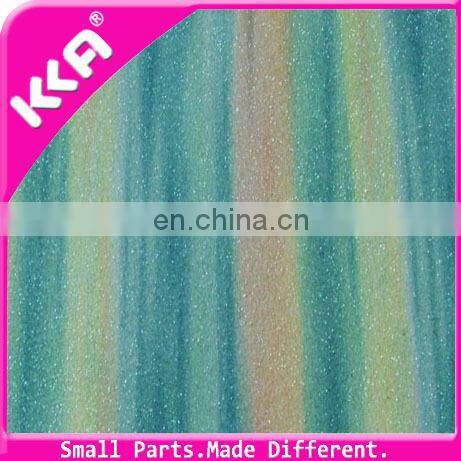 High quality 1.0mm pvc Synthetic shoes leather with glittering effect