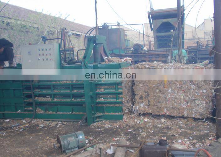 Hydraulic baler for waste Pet Waste Paper Packer For Sale