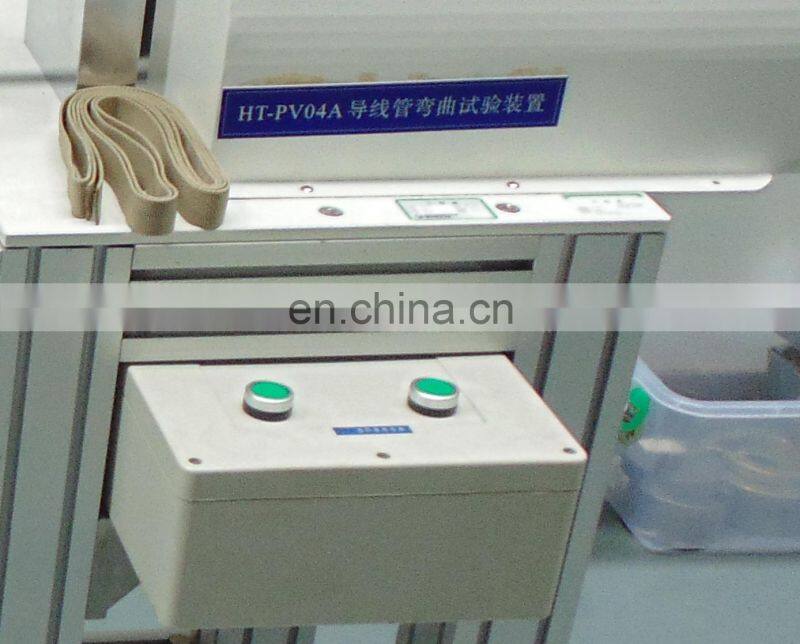 HTPV-04 Automatic Control Wire Tube Bending Testing Machine/Conduit bending testing equipment Conduit Bned Testing