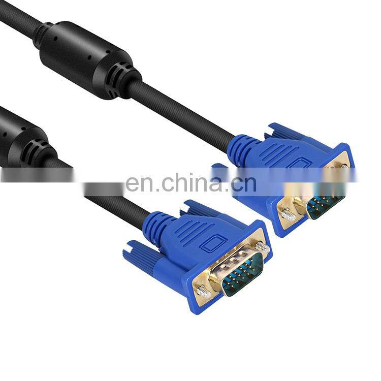 10m male to male vga 9pin cable specification WITHOUT screws