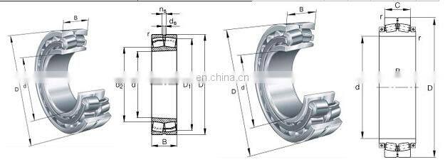 China best selling bearings 23160 23160C 23160K spherical roller bearing