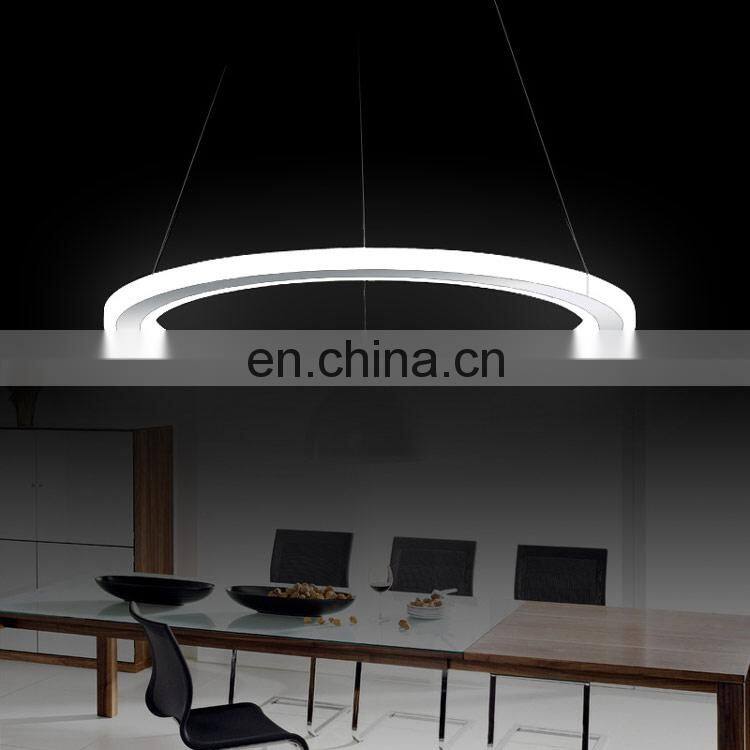 Luxury Modern Design Round Ring Led Chandelier Pendant Lamp Lighting