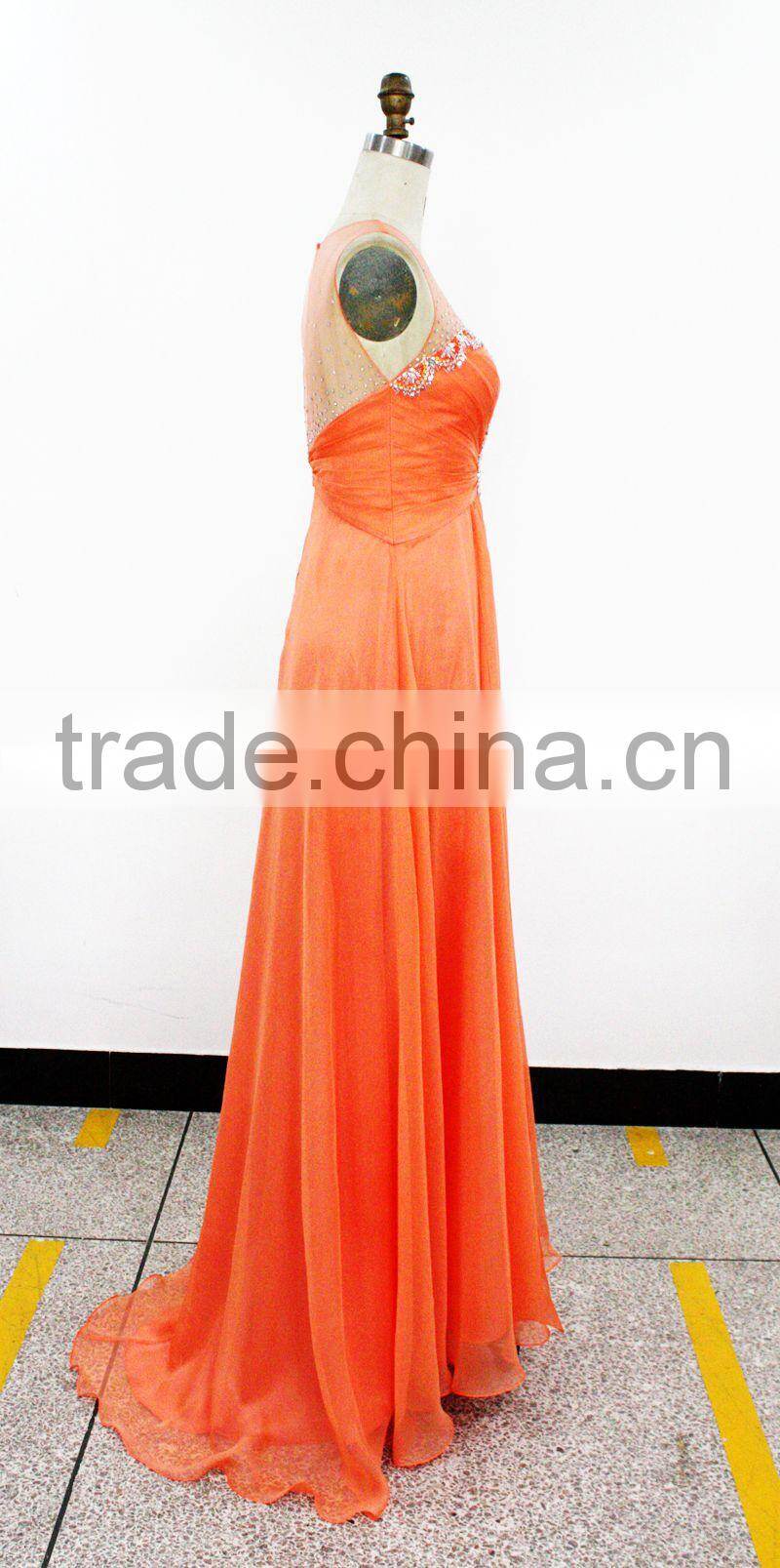 Novel Unique Tulle Sweetheart Chiffon Elegant Dresses Prom For Primary / Evening Dresses