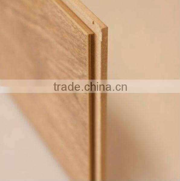 Bevel Laminate wood flooring thickness 12mm/ 8mm