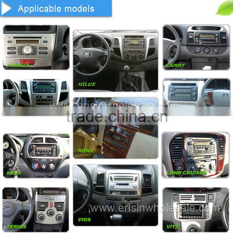 Erisin ES6903K 7" Car Audio Entertainment Car Stereo System Radio GPS Navigation for Toyota Corolla