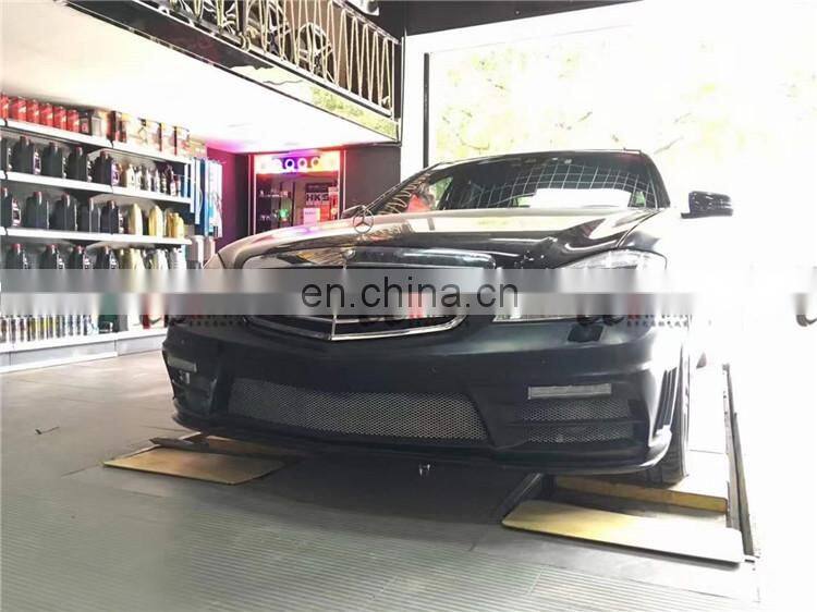 Good fitmen WD style body kit for Mercedes Benz old S CLASS w221 for 2006-2013 front bumper rear bumper side skirts