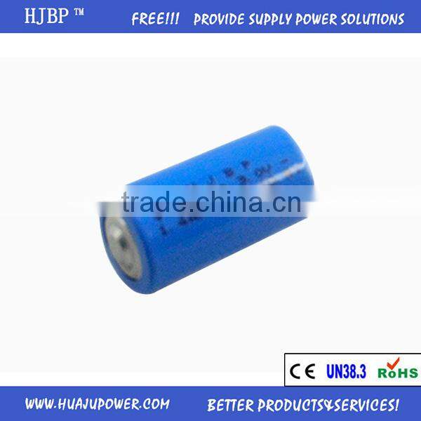hot sale HJBP china factory wholesales non-rechargeable LIMNO2 3V CR17335BL primary lithium battery with high capacity