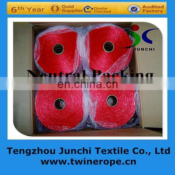 JC GOOD Quality UV Resistant Polypropylene Yarn for Webbing Tape