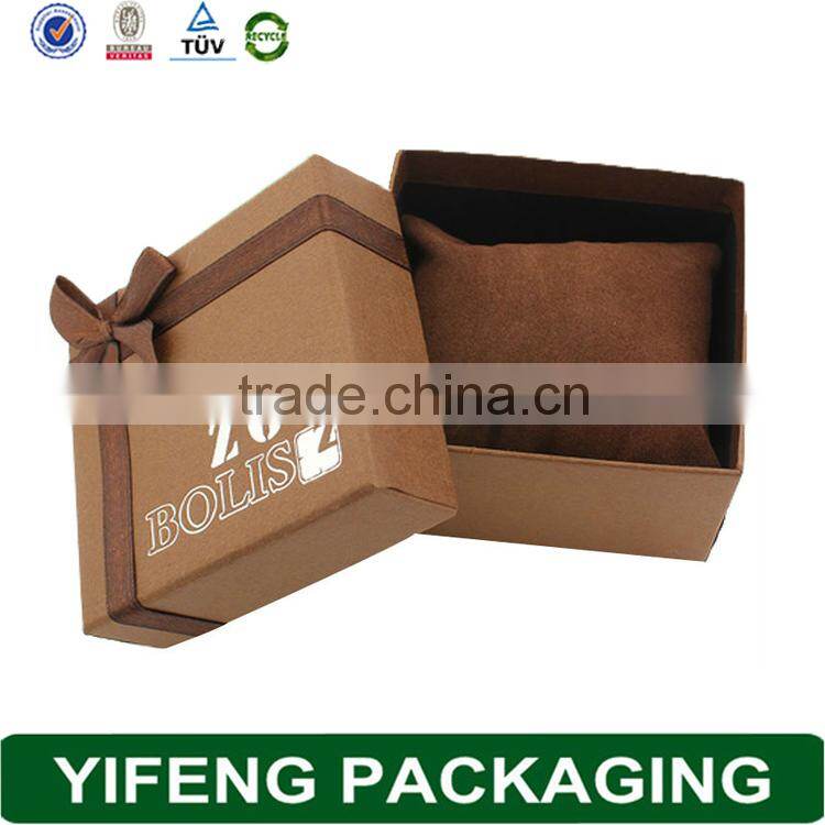 Branded watch box Paper gift wrap box for watch