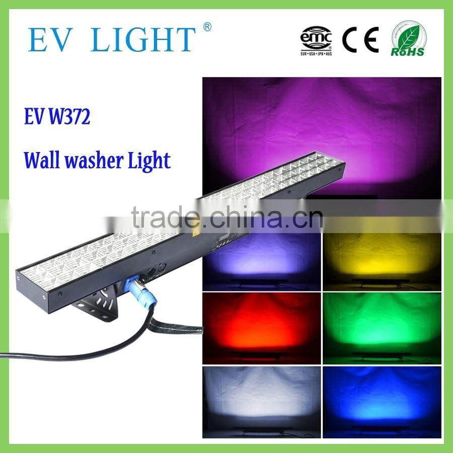 Wall washer light 72pcs*3w DMX rgb led bar lights