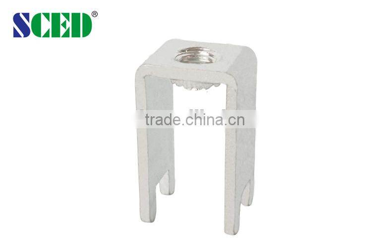 auto battery terminal brass parts 75A Center Space 6.00*8.80mm