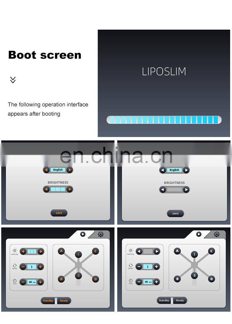 532nm Wavelengths Body slimming machine 6D Laser Non-invasive Weight Loss Shaping Beauty Instrument green laser light Device