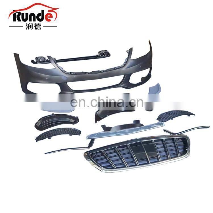 Runde High Quality PP Material Auto Car Body Parts BARBS B900 Style Body Kits For 2018-2020 Mercedes-Benz W222 S63 S65 body kit