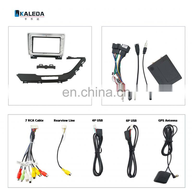 KALEDA Frame Hight Quality Car Radio Cable Harness canbus Stereo Panel Installation Trim Kit Frame For GL6 2018