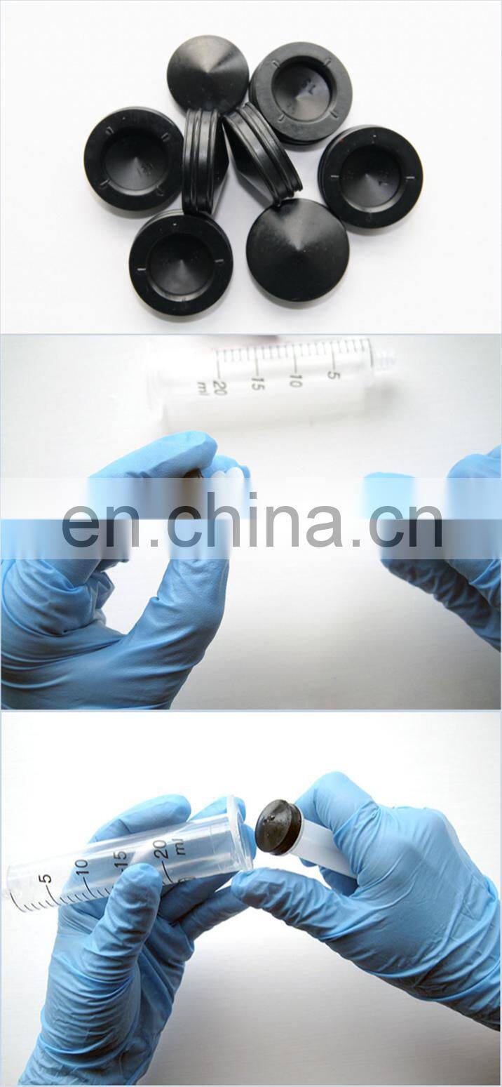 disposable syringe use natural rubber gasket 1ml