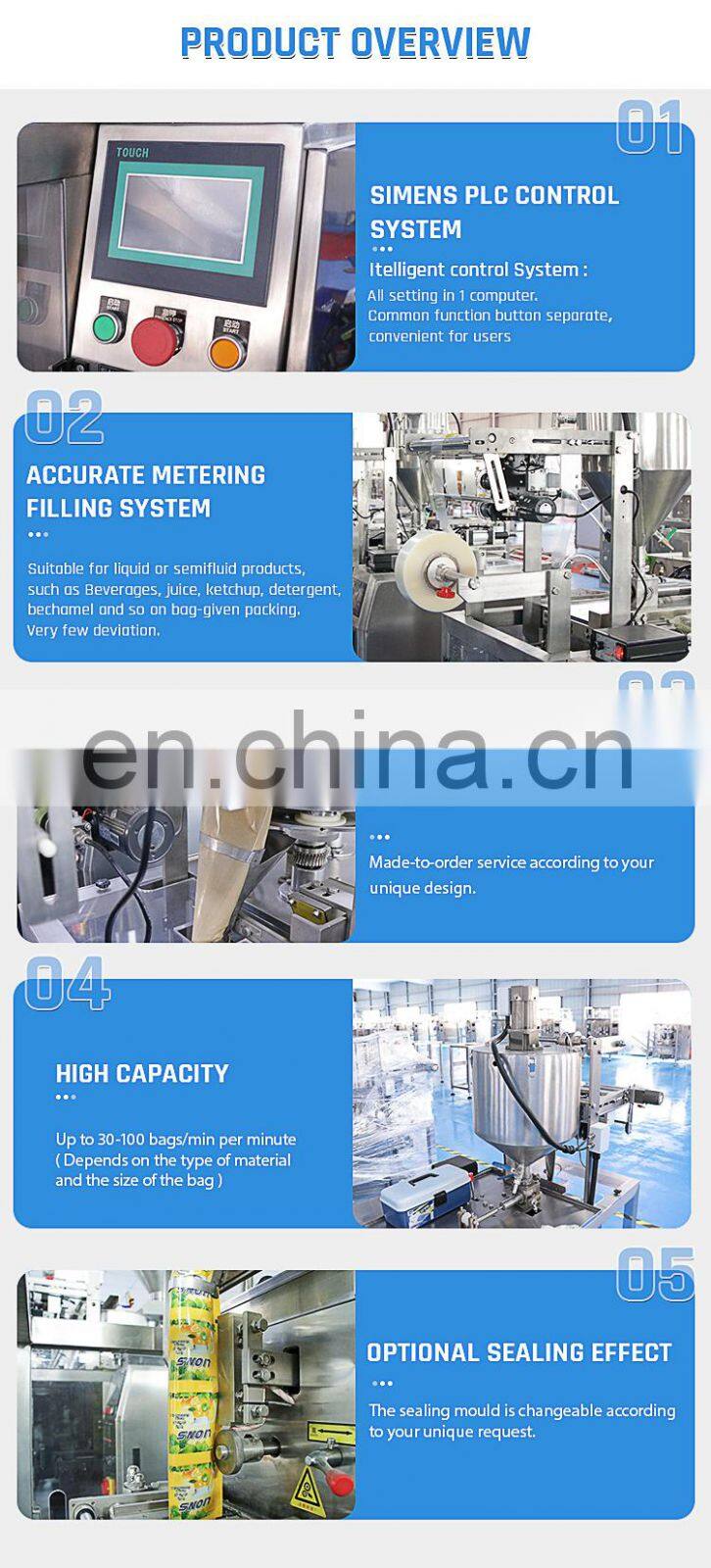 Liquid Paste Forming Filling Vertical 3 Side Bag Sealing Mayonnaise Mustard Sauce Ketchup Sachet Seal Packaging Machine