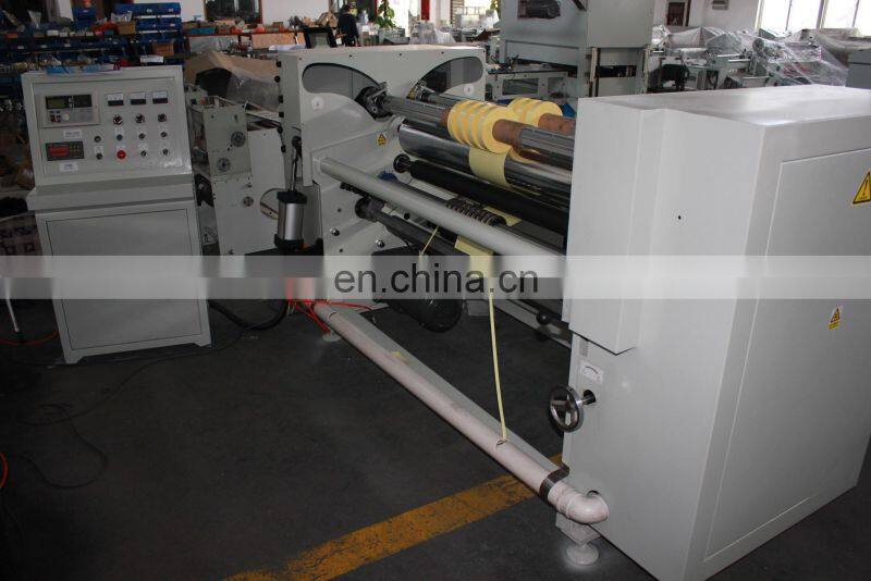 1100mm automatic pvc pet plastic slitter bopp laminating film slitting and rewinding machine with mobile phone film