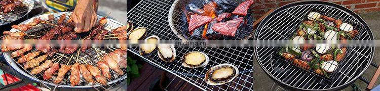 multifunctional Stainless steel camping BBQ Grates maker