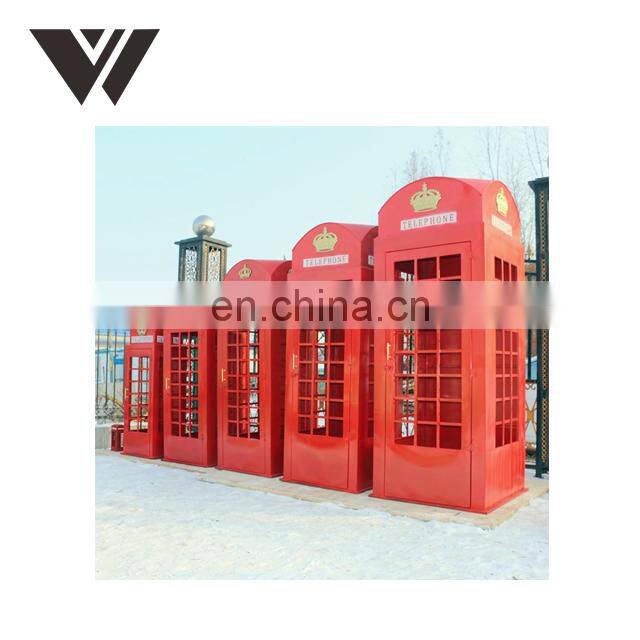 2019 hot sell factory price high quality custom exhibition booth london telephone booth