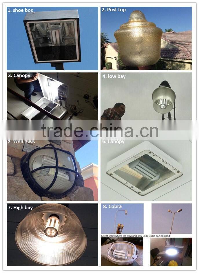 led corn light/ bulb/lamp led replacement for 250watt metal halide lights