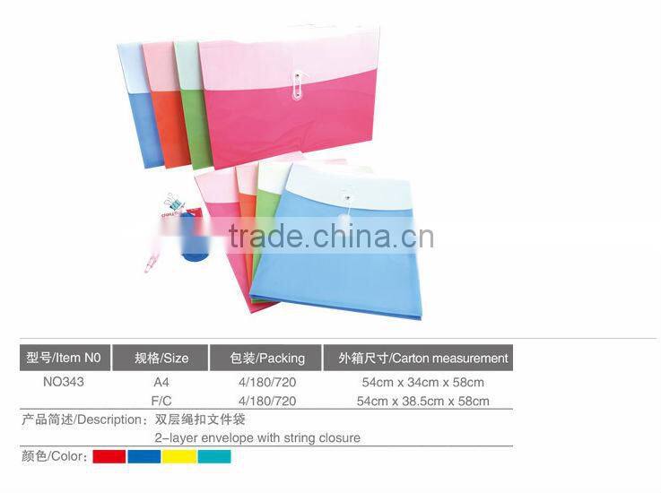 hot sale report file folder document carryting file folders a4 pp plastic file folder