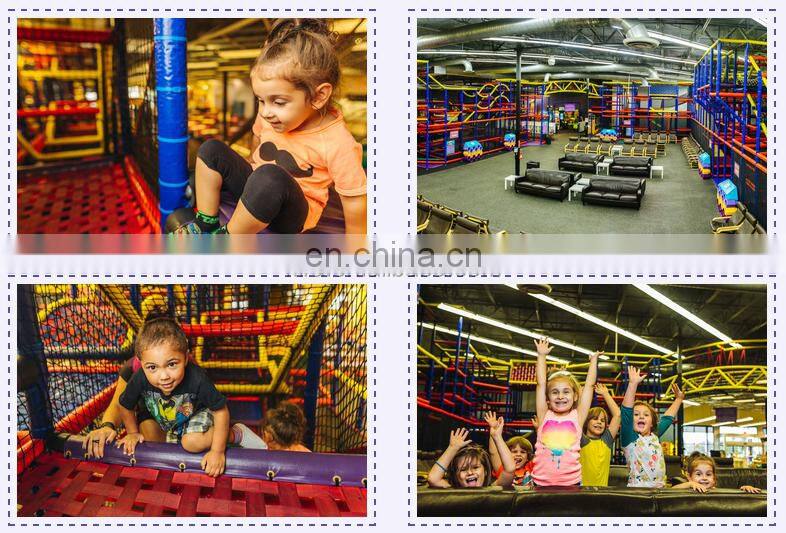 New Commercial woven belt platform soft play bouncy castle prices