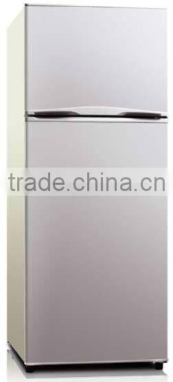 upright frost free silver double door refrigerator fridge home refrigerator fridge