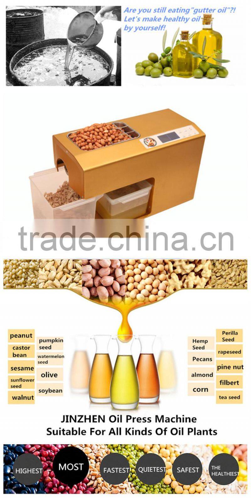 Oilseed Processing Machine Oil Extract Equipment Oil Presse