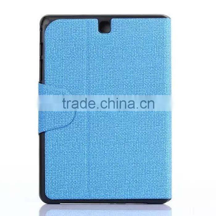 New arrival 2015 tablet cases for samsung tab 9.7 inch, for galaxy T550 case cover factory price