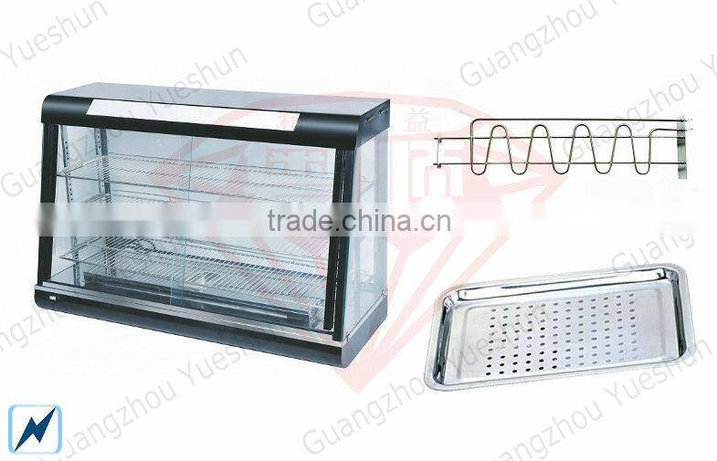china factory Commercial electric display food warmers showcase