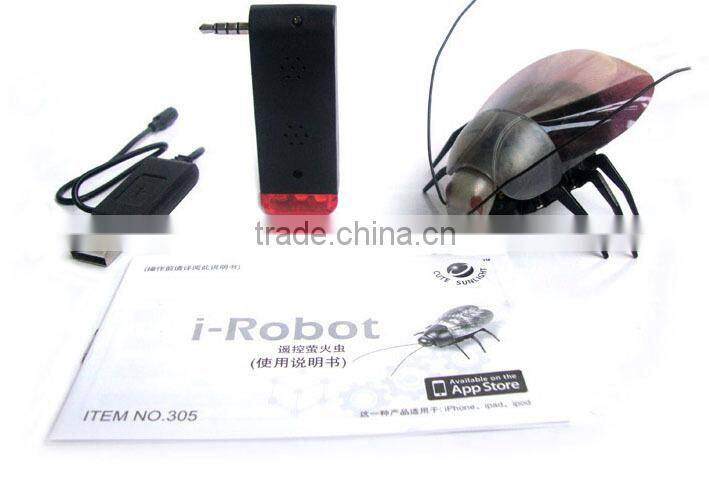 Infrared remote control fluorescence beetle toy