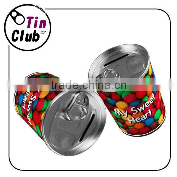 customized metal coin bank for promotion