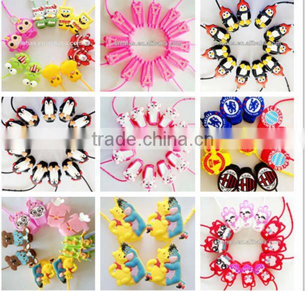 Customized Logo Silicone Coloring hand sanitizer pocket holder