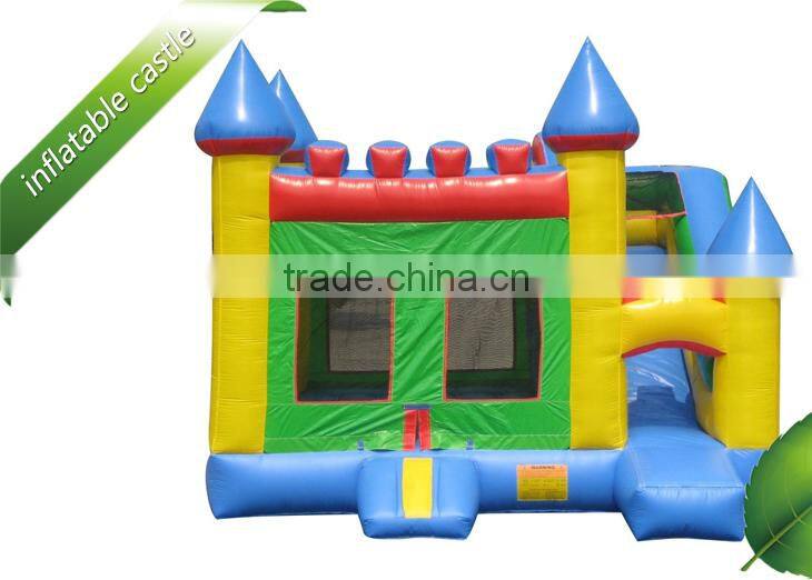 Corlourful inflatable castle bouncer, jumping castles house