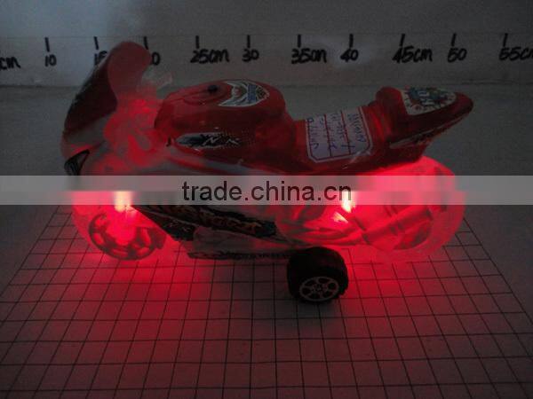 New toys plastic inertia motorcycle with light and music