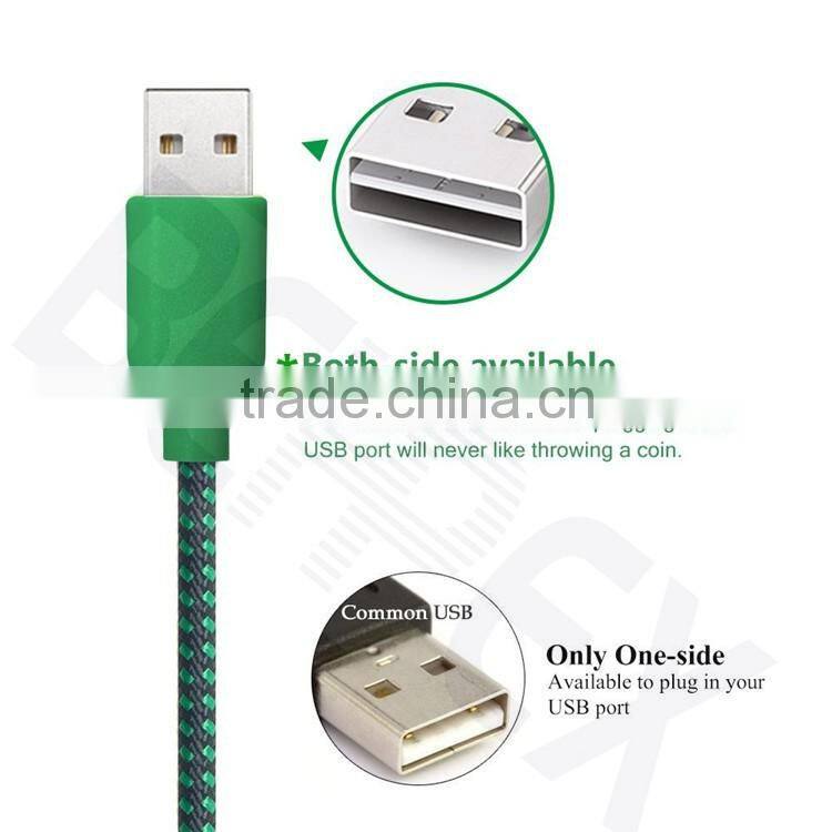 2016 Latest Design Fast Charge 24AWG Phone Micro USB 2.0 Data Cable