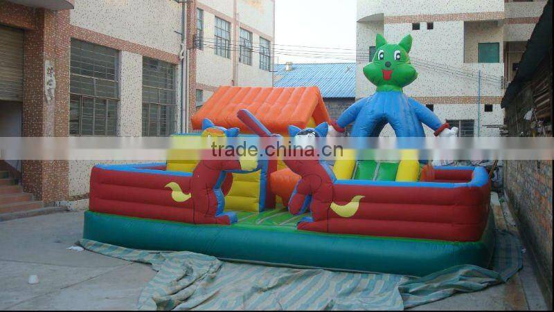 mobile kids inflatable amusement park / indoor amusement park