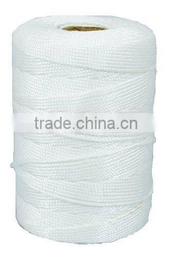 3mm white nylon braided rope use for construction string