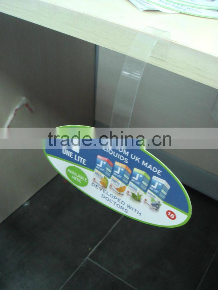 Custom Printed Promotional Branded Shop Shelf Wobblers