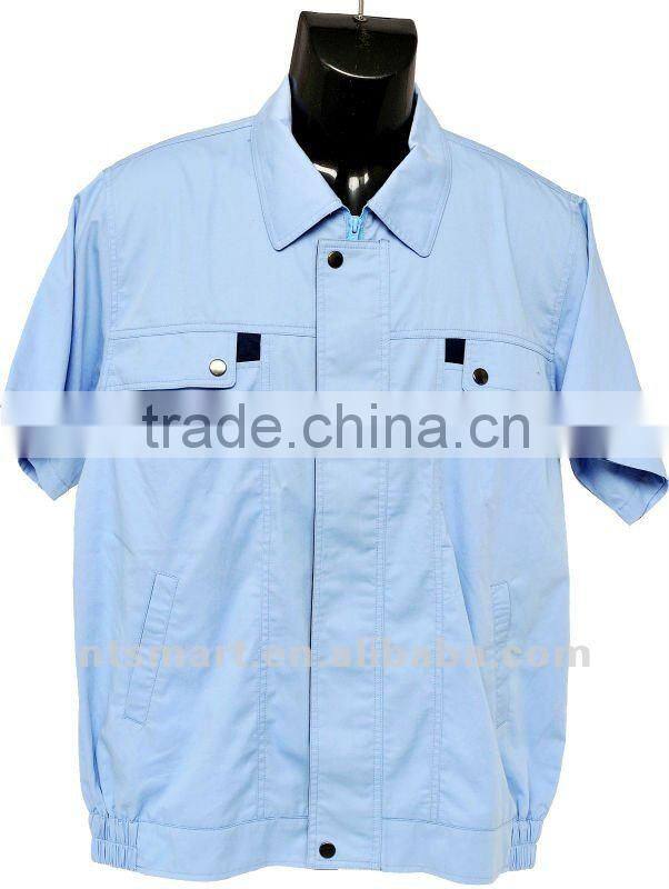 men's navy blue cool public security uniform for guard