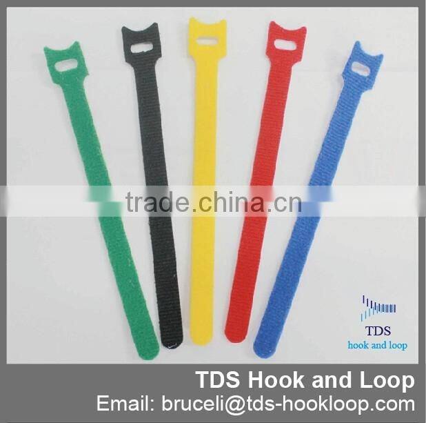 hot selling hook and loop blister pack colorful cable tie
