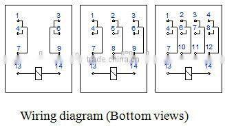 Power relay electronics relay for 3A 5A10A 220VAC 12V 24V(JZX-18F)