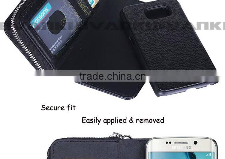 2016 Innovative Product New Hot Products Genuine Leather Phone Cases Fashion For Samsung Galaxy S6 Mobile Phone Amazon Smart