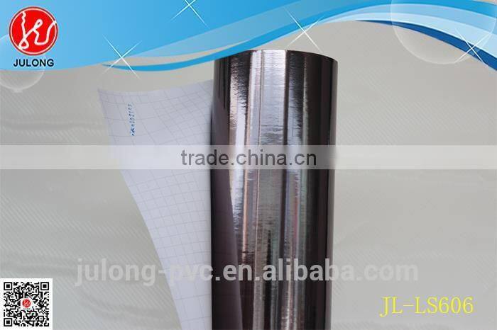 Hot sales strechable chrome vinyl wrap vinyl sticker for car model car stickers with low price