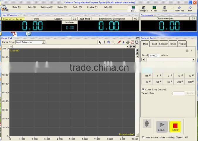 1000n Polymer Universal Tensile Testing Machine Price