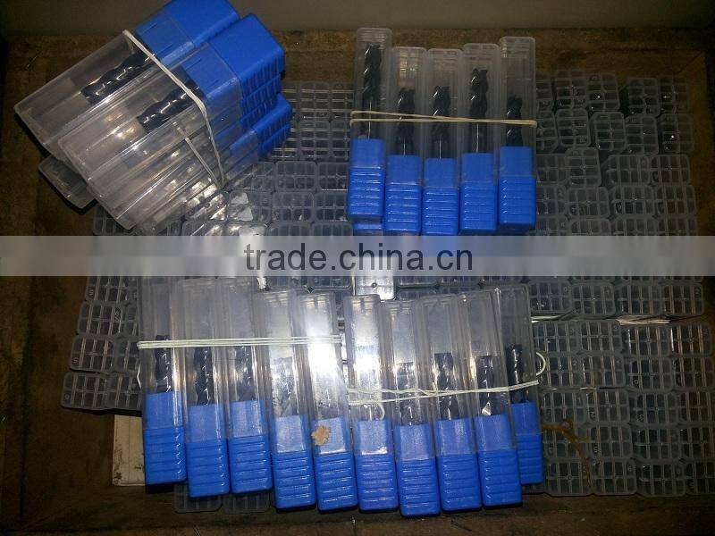 Solid Crabide china cnc milling radius end cutter/CNC Tool HRC55 Rounding Nose End Mill