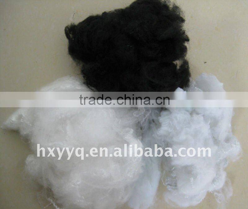 white recycle polyester staple fiber