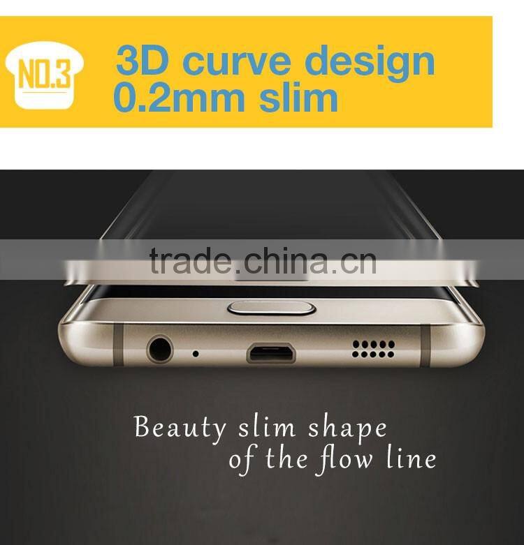 For Samsung S7 Edge Tempered Glass,S7 Edge Full Cover Screen Protector Curved