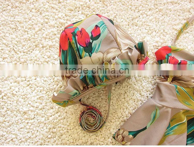 2016 Lovely kid swimming suit for bikini girl child beachwear whoelsale kid bathing suit (S056)